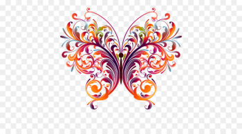 Butterfly Drawing Art Clip art - Colorful butterfly elements Butterfly Drawing Art Clip art - Colorful butterfly elements