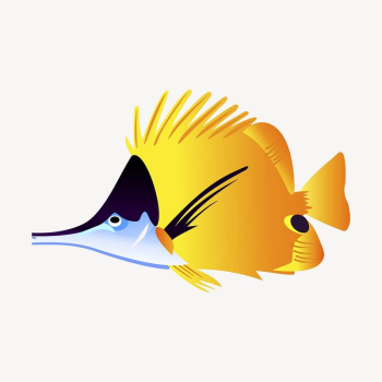 Butterfly fish clipart, animal illustration | Free Vector - rawpixel Butterfly fish clipart, animal illustration | Free Vector - rawpixel