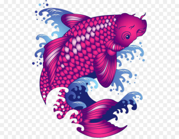 Butterfly Koi Goldfish Photography - watercolor animals Butterfly Koi Goldfish Photography - watercolor animals