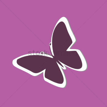 Butterfly on purple background Butterfly on purple background