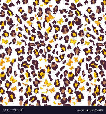 Butterfly pattern vector image Butterfly pattern vector image