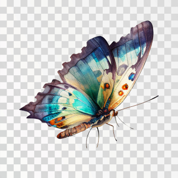 Butterfly PNG transparent, no background