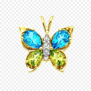 Butterfly, Turquoise, Earring, Jewellery, Fashion Accessory PNG