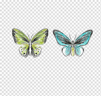 Butterfly Watercolor painting Drawing, Watercolor Butterfly transparent background PNG clipart