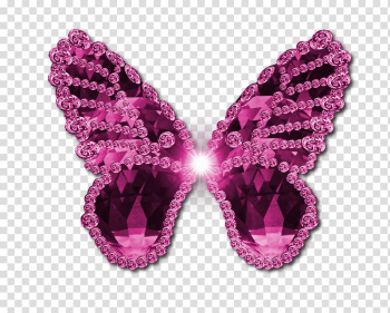 Butterfly Watercolor painting , Pink Butterfly transparent background PNG clipart