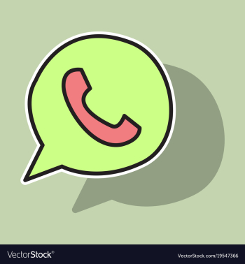 Button icon backgroundwhatsapp logo design whats vector image Button icon backgroundwhatsapp logo design whats vector image