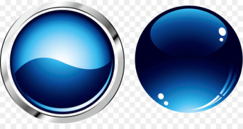 Button Icon - Round blue button Button Icon - Round blue button