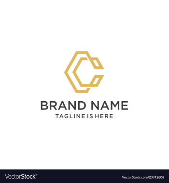 C letter logo cc initial icon vector image C letter logo cc initial icon vector image