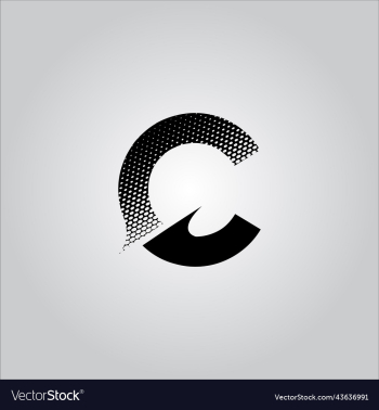 c letter logo with white background c letter logo with white background