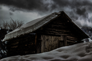 Cabin Covered by Snow Cabin Covered by Snow