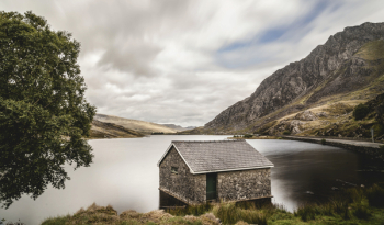 Cabin Near Calm Water Cabin Near Calm Water