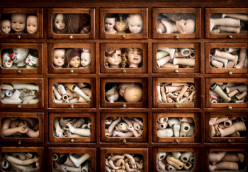 Cabinets Full of Doll Parts Cabinets Full of Doll Parts