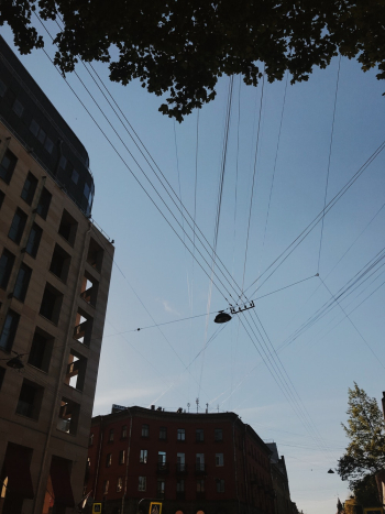 Cables Above Buildings Cables Above Buildings