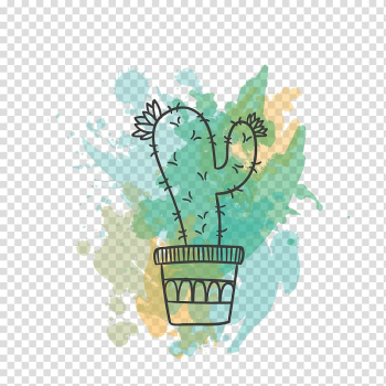 Cactaceae Watercolor painting Drawing, cactus transparent background PNG clipart Cactaceae Watercolor painting Drawing, cactus transparent background PNG clipart
