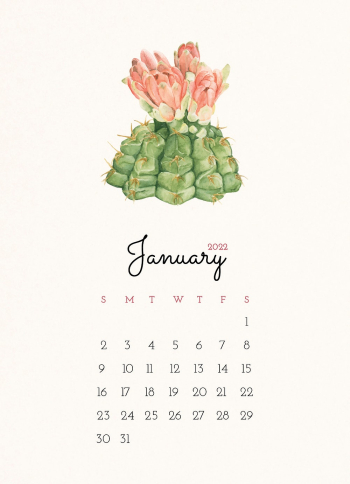 Cactus January 2022 calendar, monthly | Free Photo - rawpixel Cactus January 2022 calendar, monthly | Free Photo - rawpixel