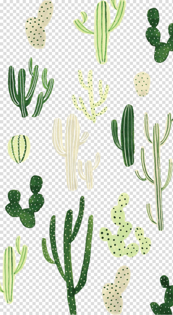 Cactus lot , Desktop Cactaceae iPhone , watercolor cactus transparent background PNG clipart