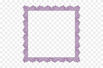 Cadre Série - Lace Png Purple Frame