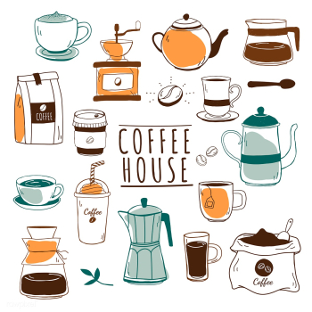 Cafe and coffee house pattern vector | Free stock vector - 520748 Cafe and coffee house pattern vector | Free stock vector - 520748