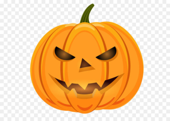 Calabaza Halloween Pumpkin Face - Cartoon smiling face pumpkin 