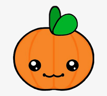 Calabaza Kawaii Halloween - Kawaii Pumpkin - Free Transparent PNG ...