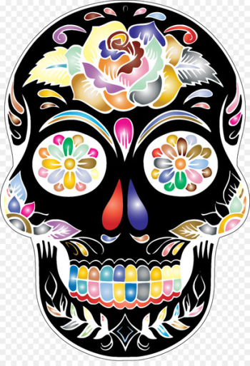 Calavera Skull Day of the Dead Clip art - skulls Calavera Skull Day of the Dead Clip art - skulls