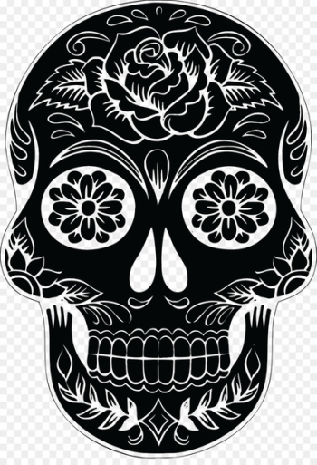 Calavera Skull Silhouette Clip art - skulls 
