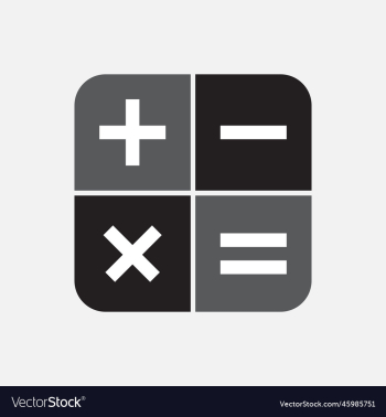 calculator flat icon calculator flat icon