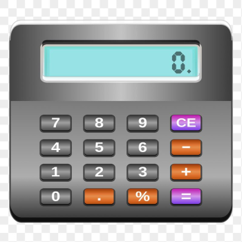 Calculator png sticker, transparent background. | Free PNG - rawpixel