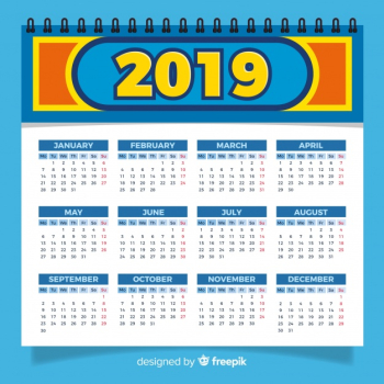 Calendar 2019 Calendar 2019