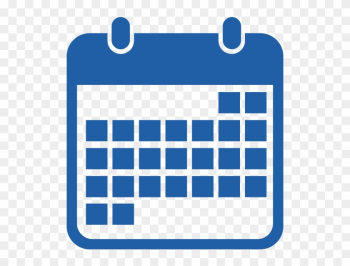 Calendar Blue Transparent Icon