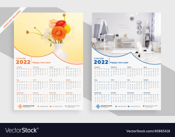 calendar design 2022