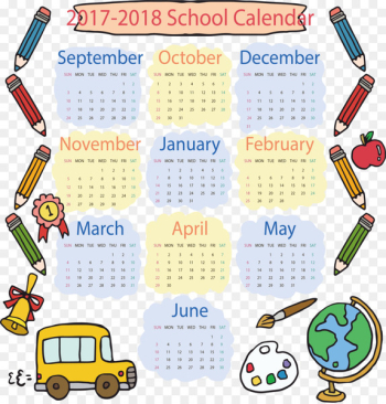 Calendar Pencil - Hand painted pencil calendar Calendar Pencil - Hand painted pencil calendar