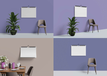 Calender Mockup (PSD)
