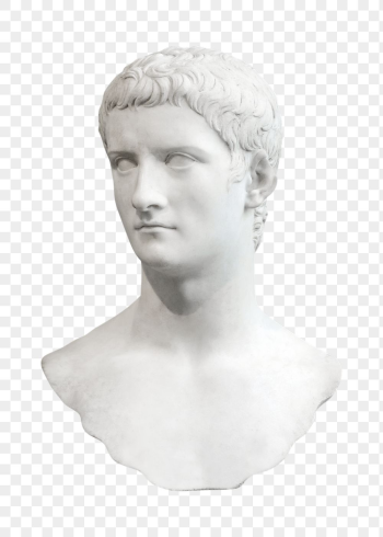 Caligula statue png sticker, Greek | Free PNG - rawpixel