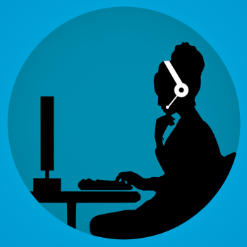 call center Silhouette call center Silhouette