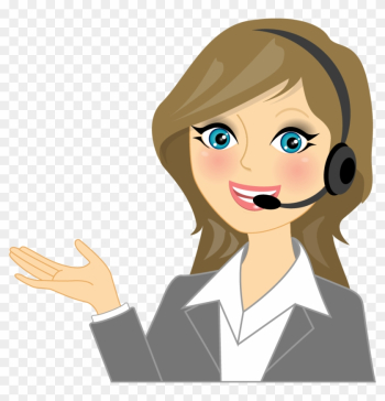 Call Centre Cartoon Customer Service Stock Photography - Call Center Agent Cartoon