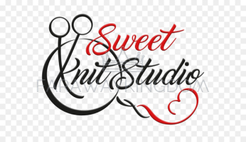 Calligraphy Font Design Illustration Logo - kniting Calligraphy Font Design Illustration Logo - kniting