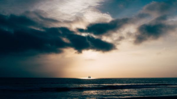 calm sea under blue sky calm sea under blue sky