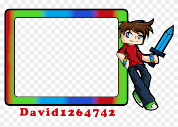 Cam Border By Animeangel120 - Minecraft Facecam Border Png