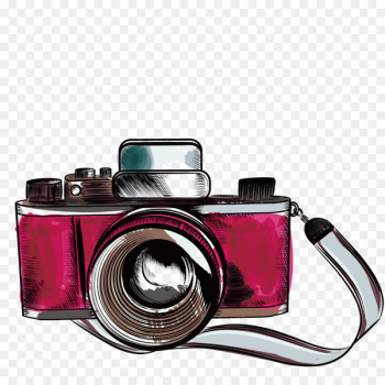 Camera Drawing Photography Illustration - Vector old camera Camera Drawing Photography Illustration - Vector old camera