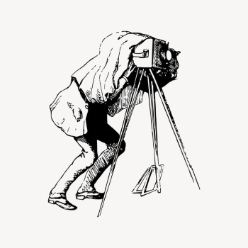 Camera man drawing, vintage illustration | Free Vector Illustration - rawpixel Camera man drawing, vintage illustration | Free Vector Illustration - rawpixel