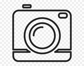 Camera Outline Rubber Stamp - Basic Camera Outline Camera Outline Rubber Stamp - Basic Camera Outline