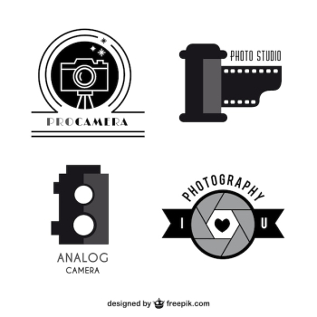 Cameras logo templates pack Cameras logo templates pack
