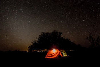 camping tent at night camping tent at night