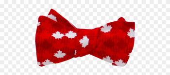 Canada Maple Leaf Bow Tie - Canada Bowtie Png