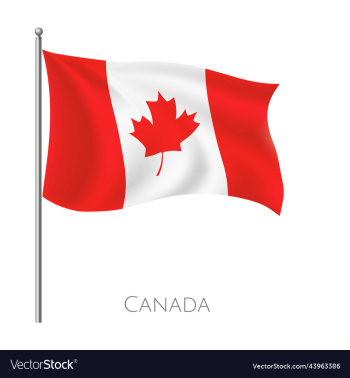 canada waiving 3d fly flag canada waiving 3d fly flag