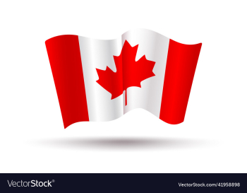 canadian flag in 3d style vintage flag of canada canadian flag in 3d style vintage flag of canada