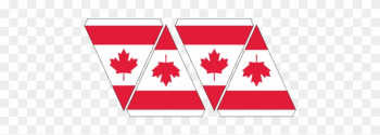Canadian Flag Maple Leaf Bunting - Canadian Flag Triangle Fold Canadian Flag Maple Leaf Bunting - Canadian Flag Triangle Fold