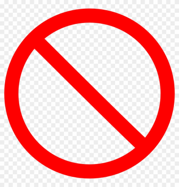 Cancel Clip Art - Stop Sign Png