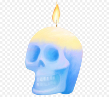 Candle Flame Clip art - Skull Candle Candle Flame Clip art - Skull Candle